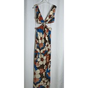 Ronny Kobo Sammy Cutout Maxi Dress